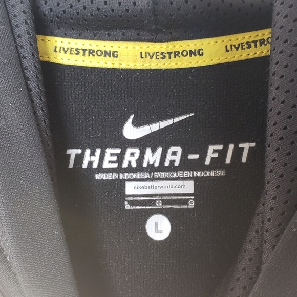 Nike Livestrong Thermafit Hoodie Size Large - Picture 9 of 10